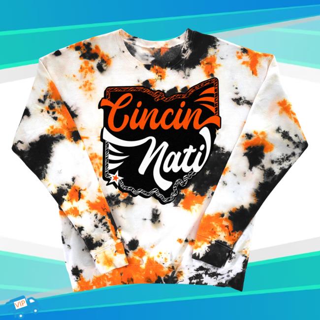 Official Ohio Clothing Store Shop Cincinnati Tie Dye 3D T-Shirts Ohioclothing