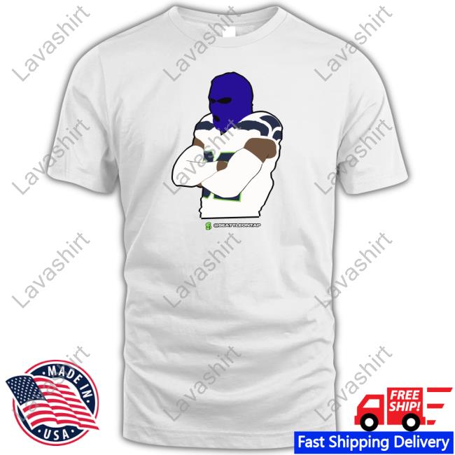 Official Seahawks Blue Ski Mask Win Shirt