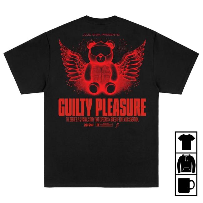 Official Jojo Siwa Store Shop Merch Jojo Siwa Guilty Pleasure Cinema Attractive Shirt Jojosiwa