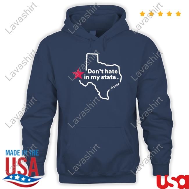 Official Don't Hate In My State Hoodie