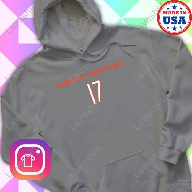 Official 17 The Kid Can Play T Shirt
