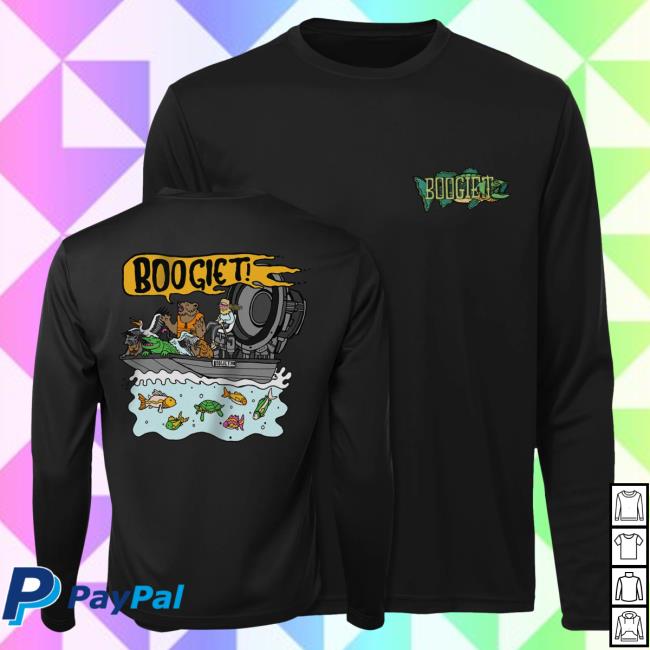 Official Boogie T Merch Boogie T - Speaker Boat - Long Sleeve Tee