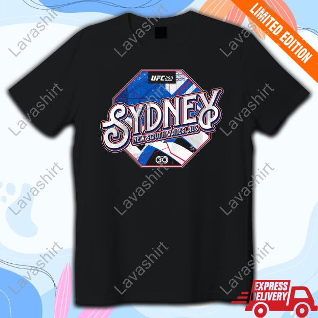 Sean Strickland Men's Ufc 293 Sydney City Shirt