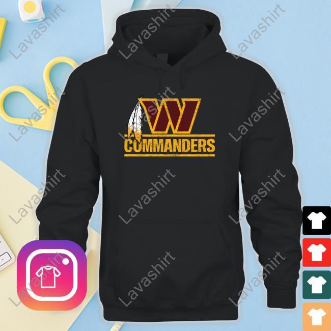 Official Washington Commanders Logo T-Shirts