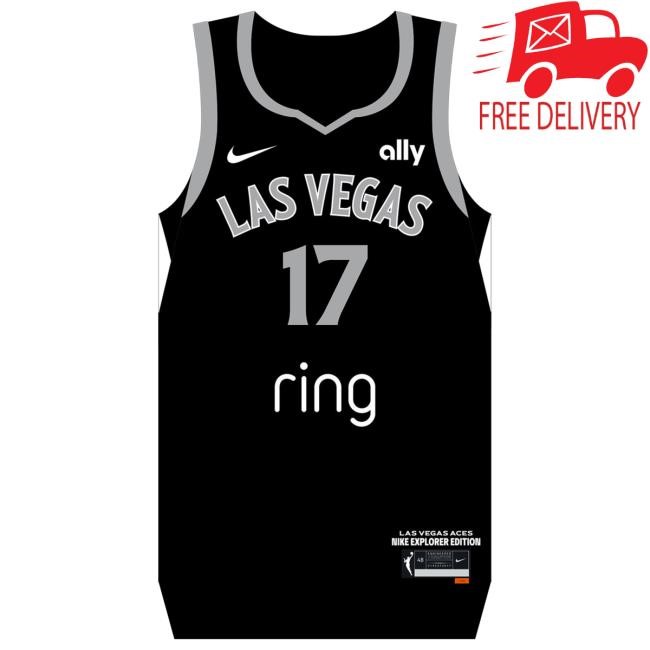 Nike Las Vegas Aces Megan Gustafson Explorer Jersey Hot Shirt