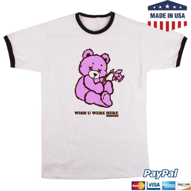 Pale Waves Teddy Bear Ringer S/S Tee Dirty Hit.