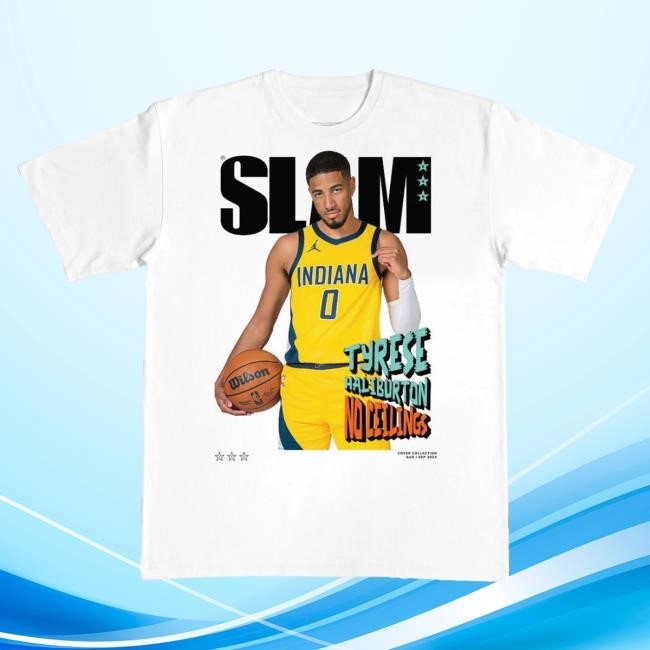 Official Slam Goods SLAM Cover Shirts - Tyrese Haliburton (SLAM 245)