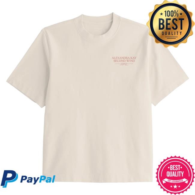 Official Alexandra Kay Merch Store Second Wind Ivory Tshirt