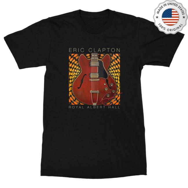 Official Eric Clapton Merch Store Royal Albert Hall Tee