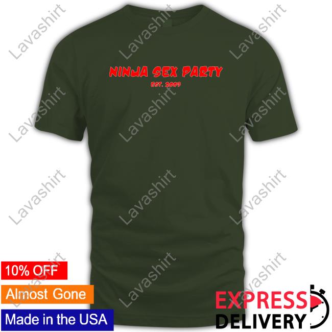 Official Ninja Sex Party NSP Shirt Ninja Sex Party Merch Ninja Sex Party NSP Shirt