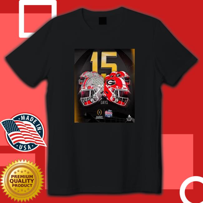 Ohio State Buckeyes vs Georgia Bulldogs Playoff Semifinal Chick-Fil-A Peach Bowl 2022 Shirt