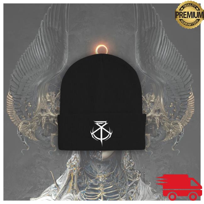 Official Brand Of Sacrifice Merch Sigil Black Winter Beanie Hat