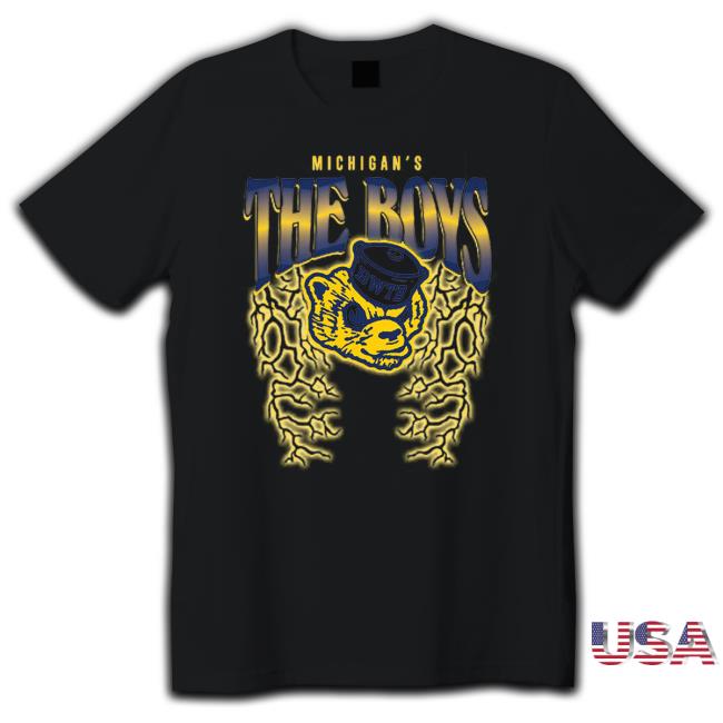 THE BOYS MIchigan LIGHTNING T-Shirt