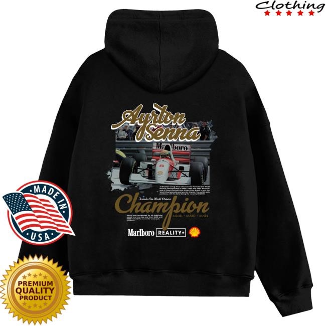 Official Reality Racing Merch Store Reality Racing Senna Champion New Shirt RealityRacing