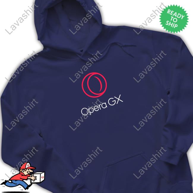 Opera GX Icon Logo Long Sleeve T-Shirt Opera GX Shirt