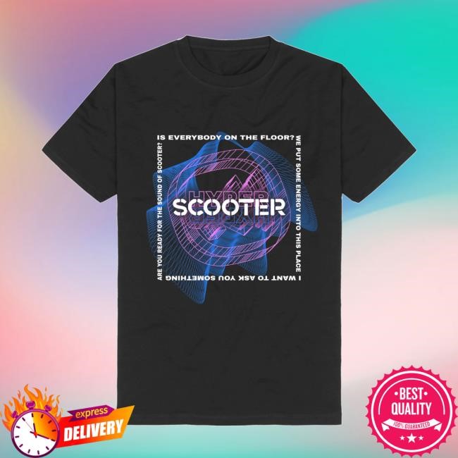 Everybody On The Floor S/S Tee - Scooter Merch & Clothing Store Scooter Band Apparel Shop