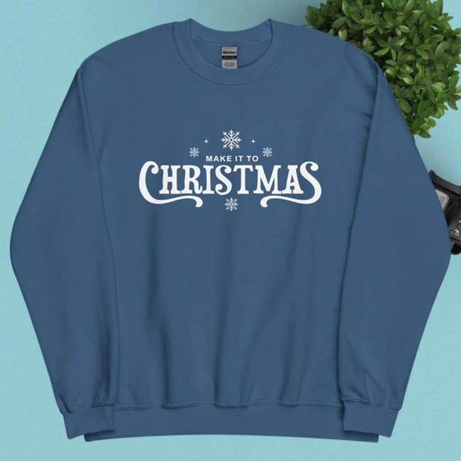 Official Alessia Cara Merch Alessia Cara Make It To Christmas Crew neck Sweatshirt Alessia Cara Apparel AlessiaCara