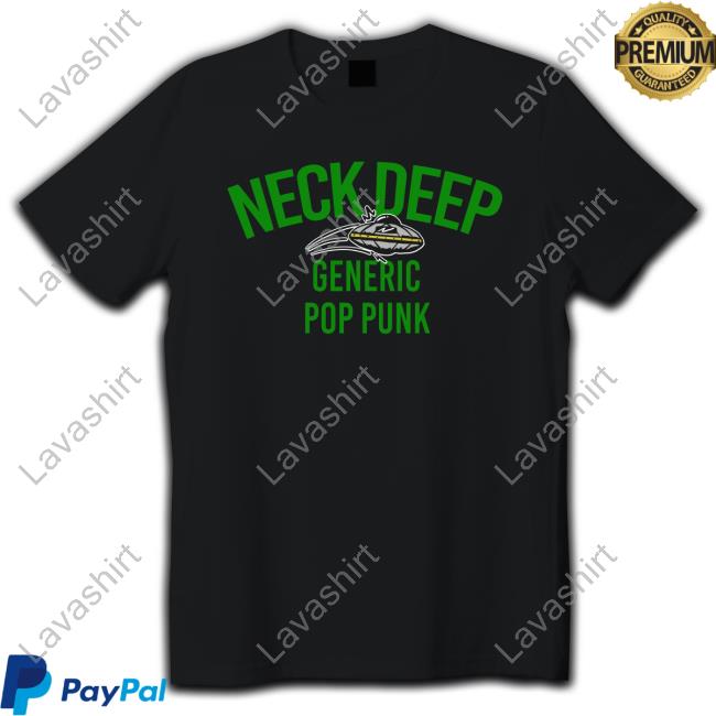 Neck Deep Generic Pop Punk Shirt Alien Version