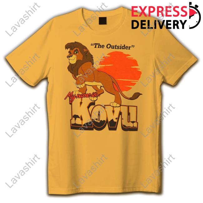 The Outsider My Name Is Kovu Tank The Lion King