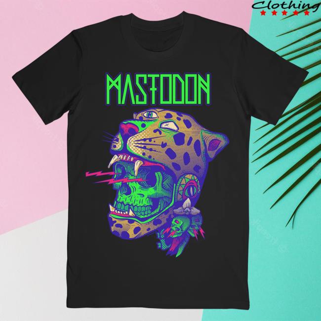 Official Mastodon Merch Jaguar God Shirt