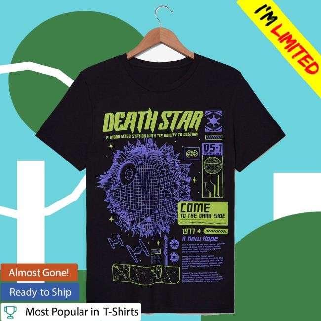 Star Wars Death Star Vaporwave Shirt — BoxLunch Exclusive