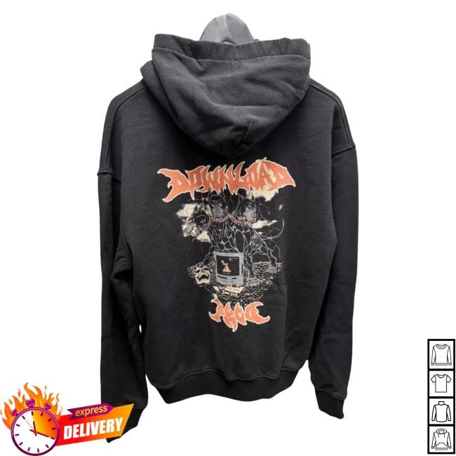 Download Festival P&Co Unisex Cerberus Hoodie Download Festival Merch Store Shop Official
