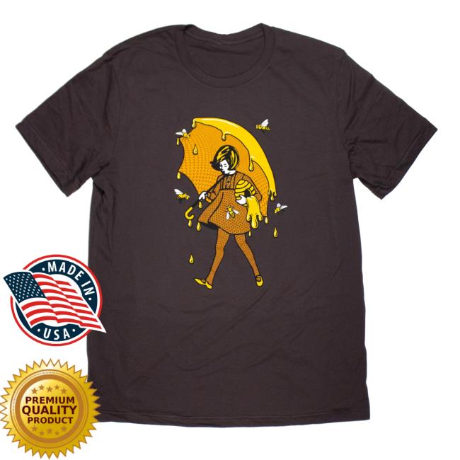 Official Slinger Apparel Store Shop Honey Girl Hot Shirt Brown Pyroscopic
