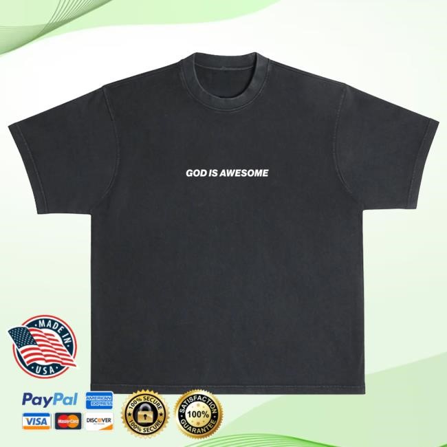 Official Phil Wickham Merch God is Awesome Tee