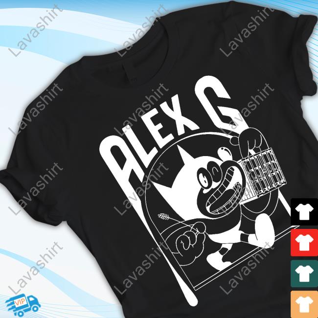 Official Alex G Merch Cage Ringer Tee