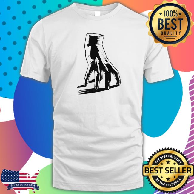 Wednesday Thing Scary hand art Tee Shirt