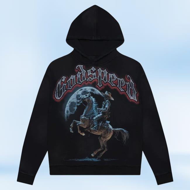 Official Godspeed Nyc Clothing Merch Pale Horse Attractive Hoodie (Black)