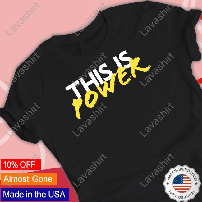 Official Naacp This Is Power Tee Shirt