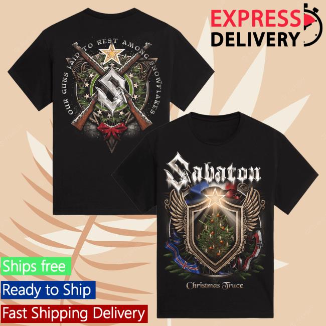 Official Sabaton Merch Store Sabaton Christmas Truce Sweatshirts Sabaton Shop