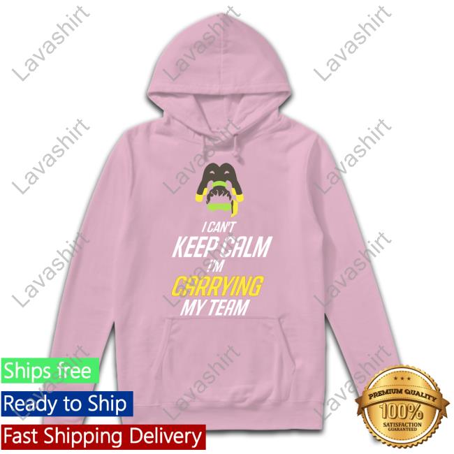 I Can't Keep Calm I'm Carrying My Team Tee Frogger