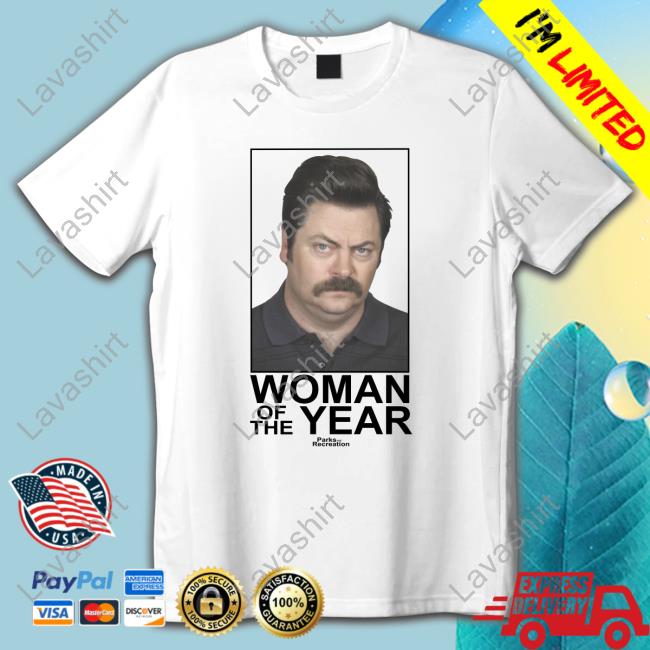 Weird Thrift Store Shirts Woman Of The Year Parks And Recreation T-Shirt Strangethrift