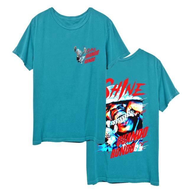 Quando Rondo Official Merch Store Shop Shine Photo Graphic Shirt New