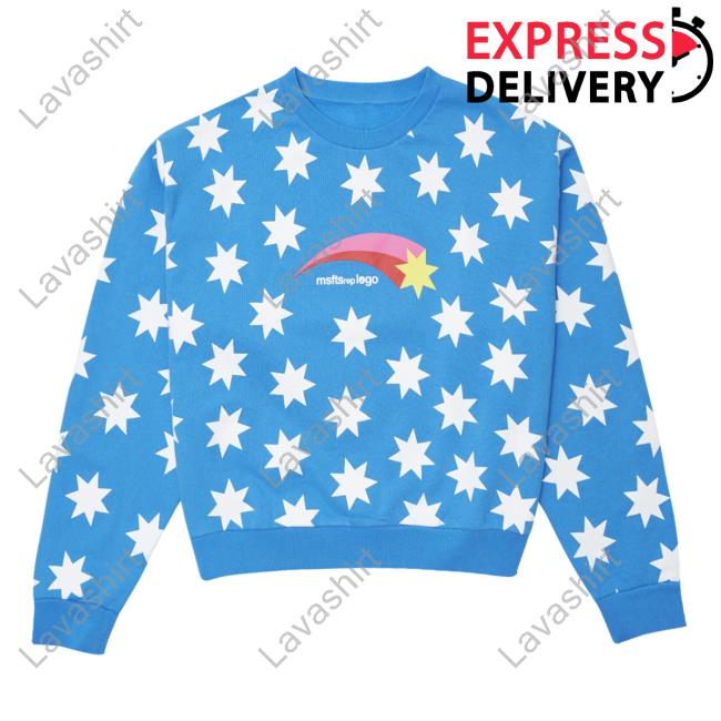 Official Msftsrep Clothing Star Logo AOP Sweatshirt 3D All Over Print