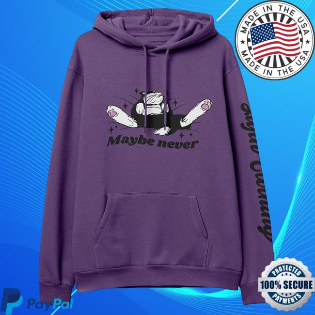 Yujin Clothing Maybe Never Sweater Purple