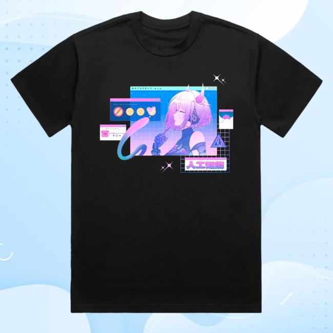 Official Motherv3 X Uwu Collab Merch Motherv3 Virtual World Tee