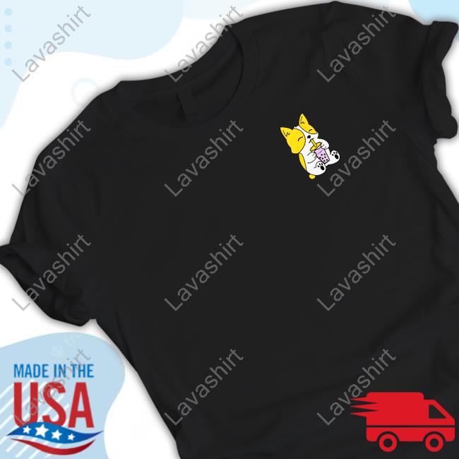 Hello Teaspoon Corgi Crewneck
