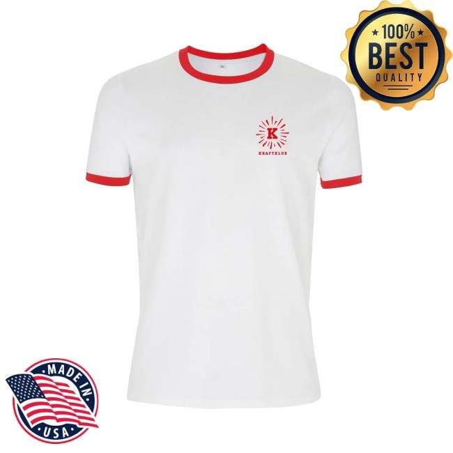 Kraftklub - Ringer New T-Shirt - Leuchtendes K