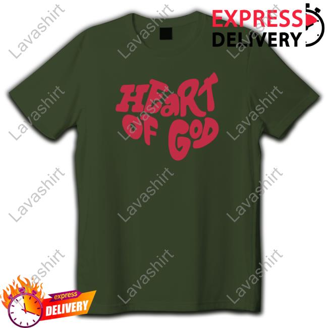 Elevated Faith Merch Christian Heart Of God Crewneck Sweatshirt