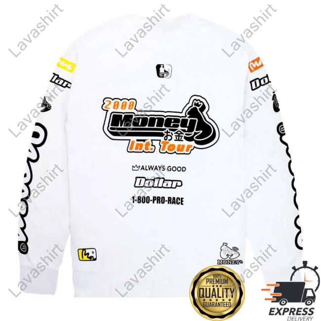 Official Money Clothing Speed Way L/S Sweater White