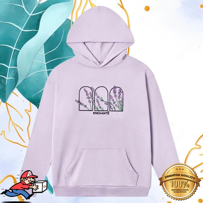 Official Daniel Ricciardo Merch Store Lavender Flowers Hood Lavender DanielRicciardo Shop