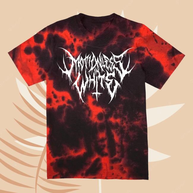 Official Motionless In White Miw Merch Black And Blood Tie Dye Shirts Miwmerch