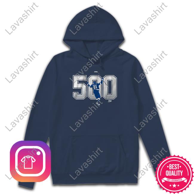 Tampa Bay Lightning Steven Stamkos 500 Goals Hooded Sweatshirt