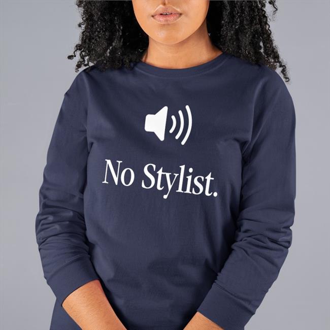 No Stylist T Shirt Black
