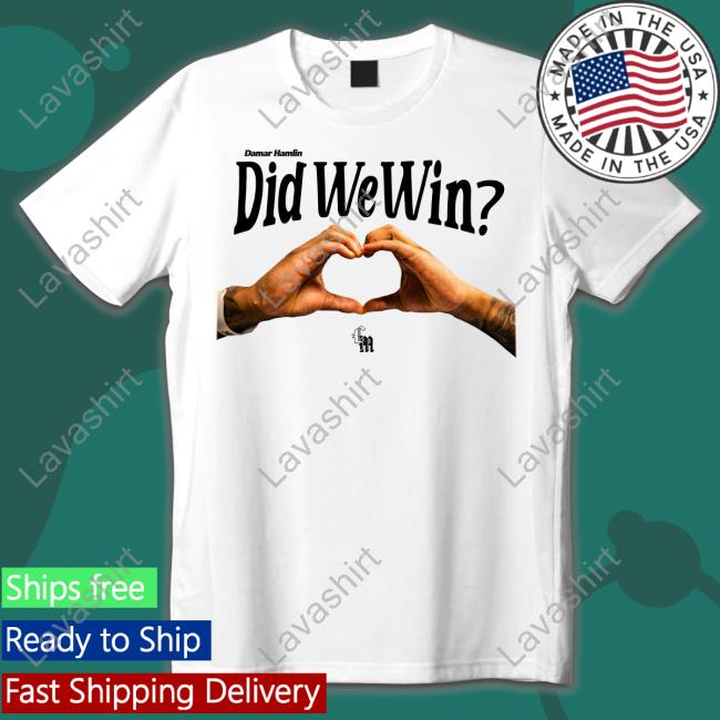 Damar Hamlin Did We Win Long Sleeve T Shirt