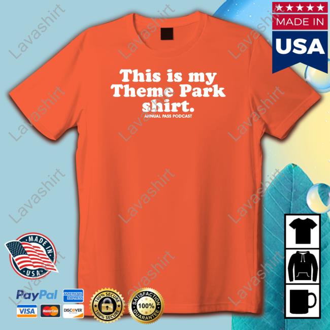 Rooster Teeth Store This Is My Theme Park Shirt Annual Pass Podcast Shirt Jack Pattillo Hoodie