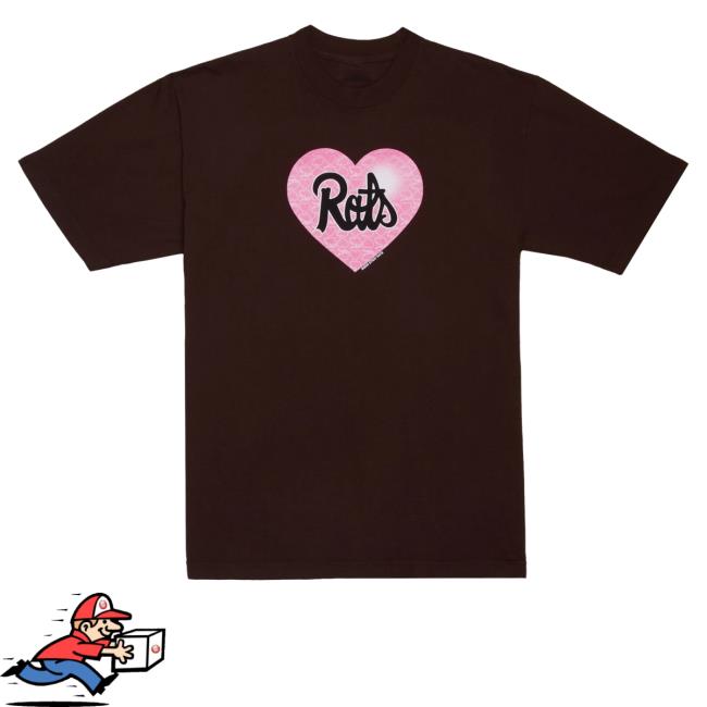 Stray Rats Merch Rat Heart Hoodies